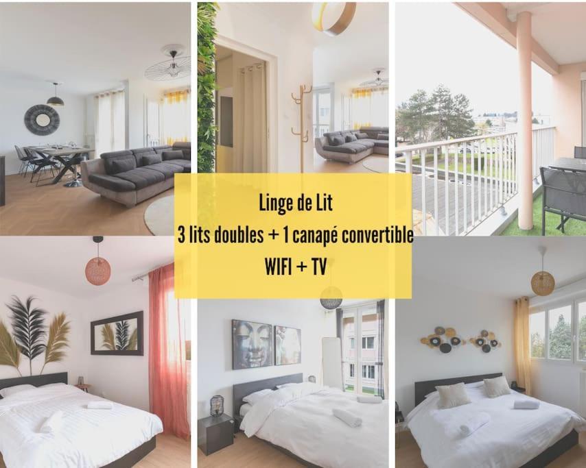 Cabana & Le Grand Appartement Lumineux Mâcon 외부 사진